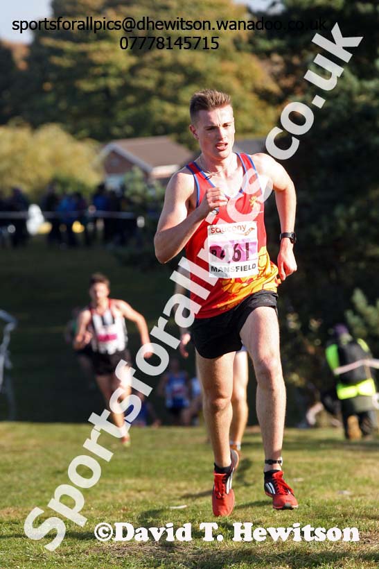 Junior men, 2016 National Cross Country Relays, Berry Hill Park, Mansfield. Photo: David T. Hewitson/Sports for All Pics